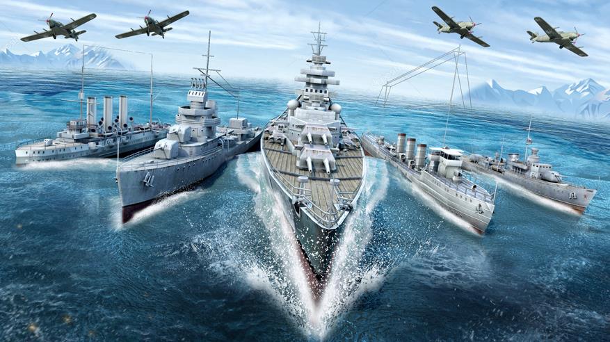 世界的海军舰队战争游戏免费手机版图片1